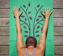 Load image into Gallery viewer, Packmat Earth: Grippy & Foldable Eco Yoga Mat